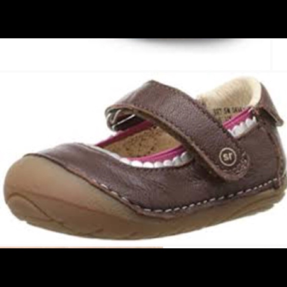 Size 4.5 w brown dress shoe